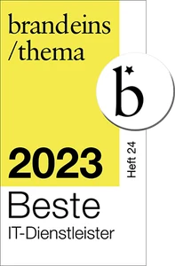 brand eins: Beste IT-Dienstleister 2023