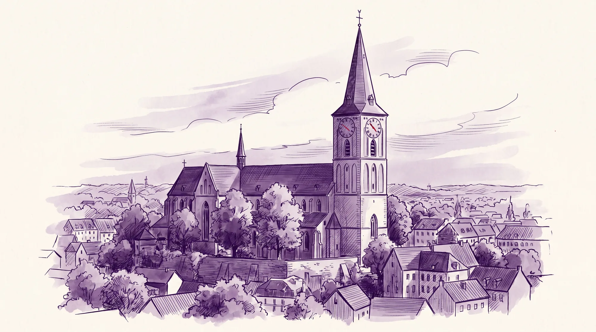 Heinsberg mit St. Gangolf am Burgberg — implec IT-Dienstleister in der Region