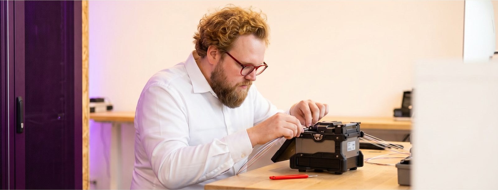 Wie funktioniert das Spleißen von Glasfaser?