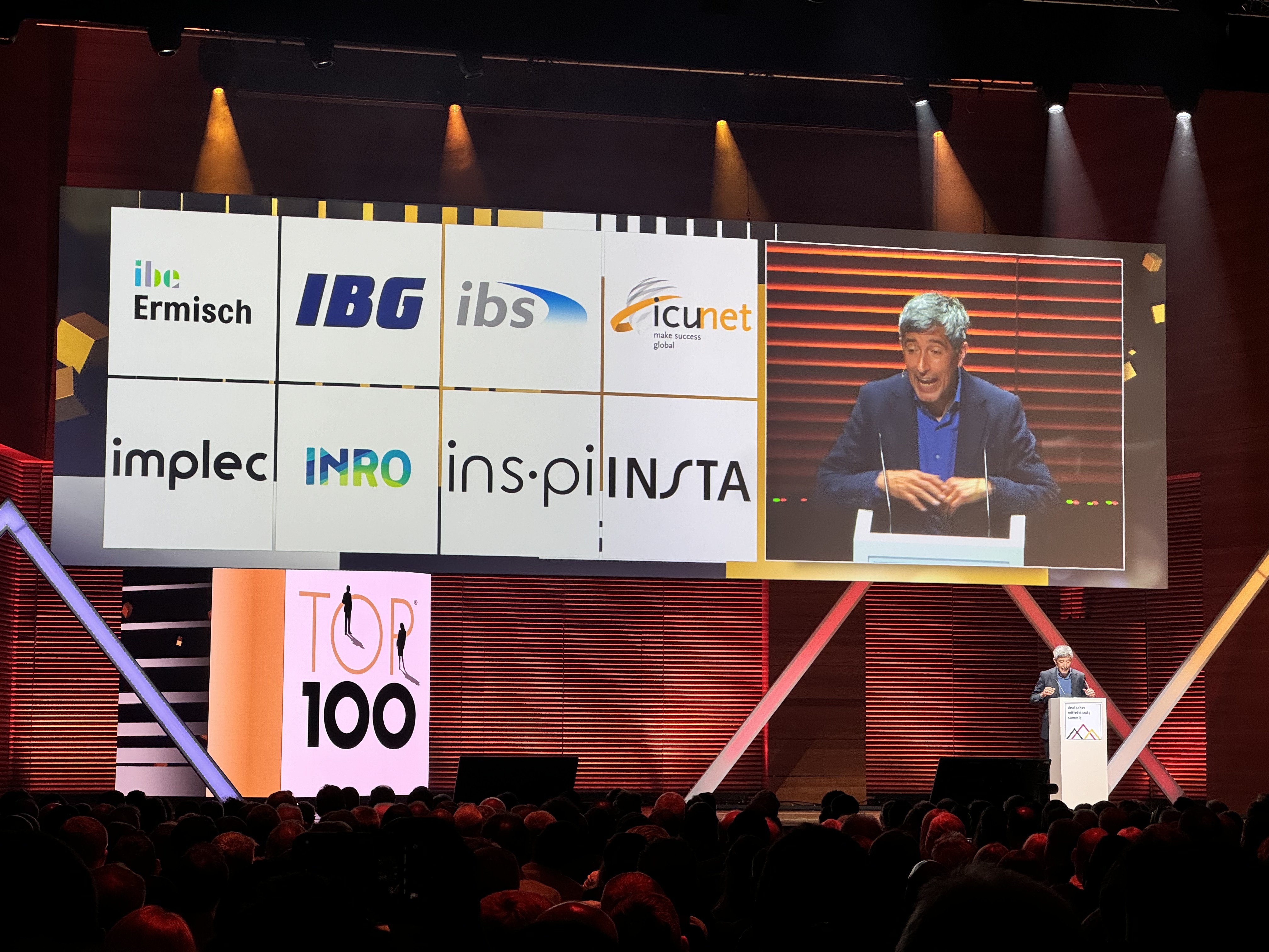 TOP-100-Award in Weimar: implec persönlich ausgezeichnet