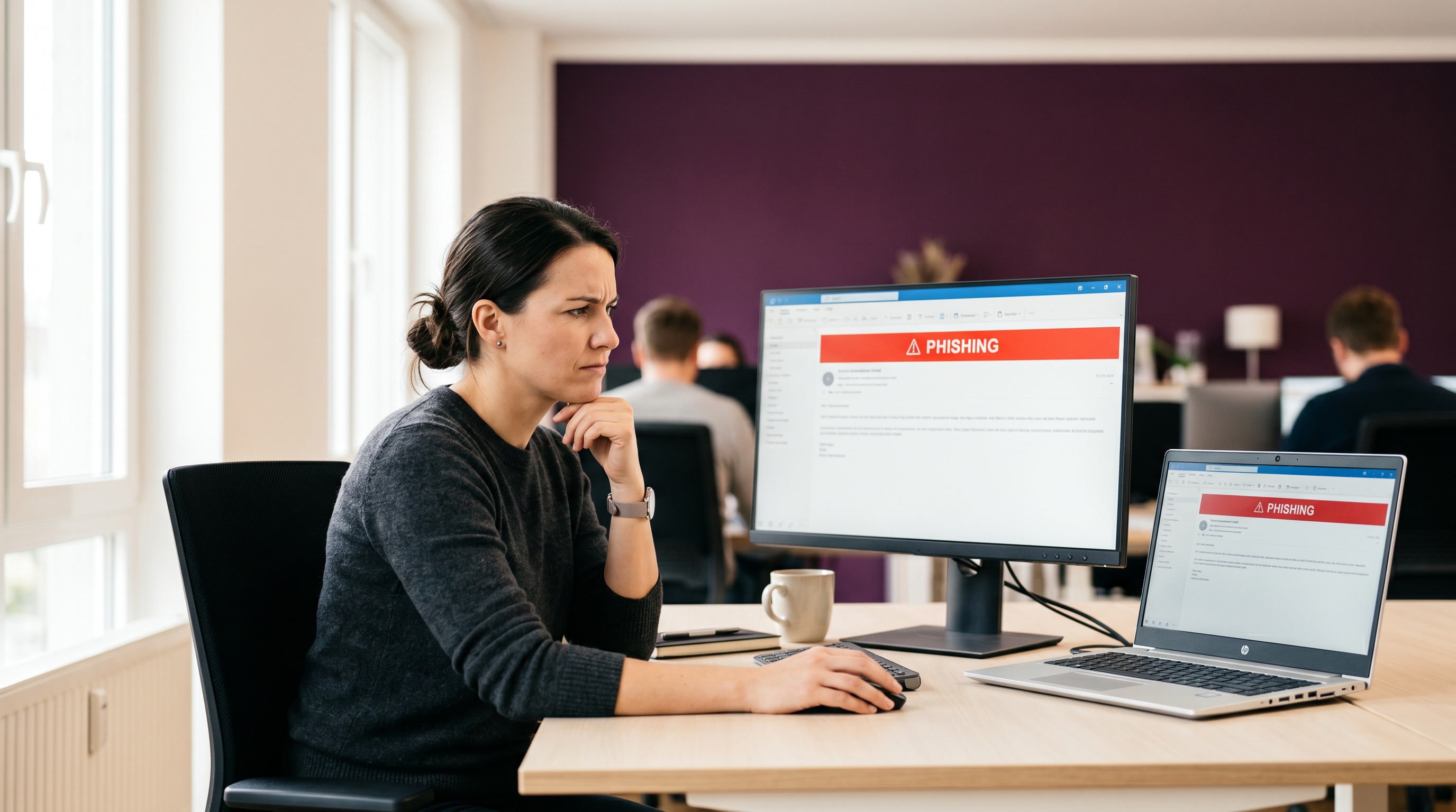 Wie erkennen Ihre Mitarbeitenden eine Phishing-Mail?