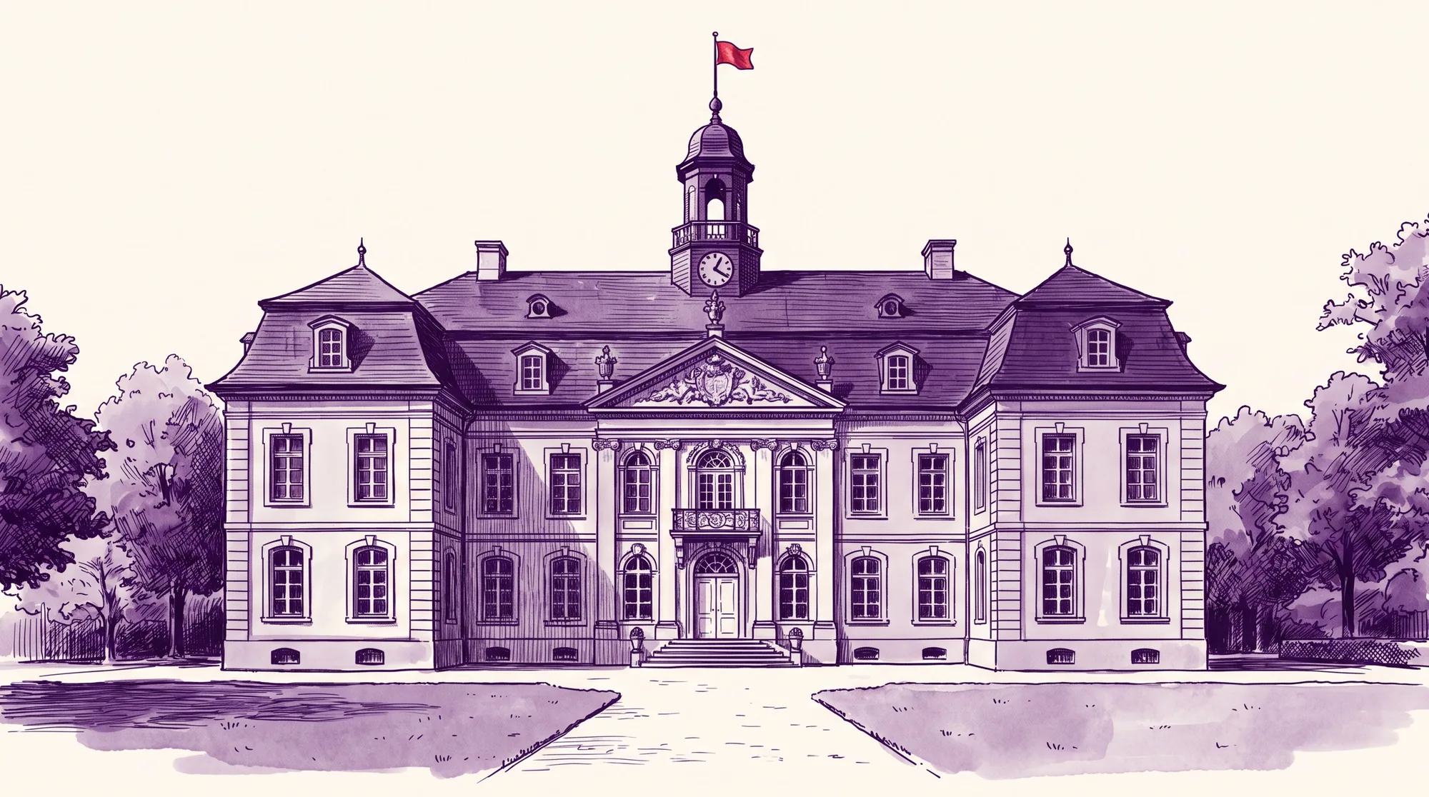 Leverkusen mit Schloss Morsbroich — implec IT-Dienstleister in der Region