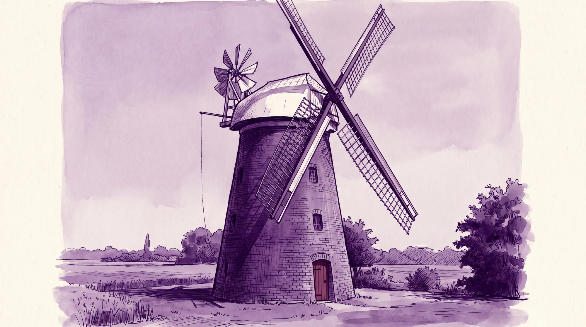 Meerbusch mit Teloy-Mühle — implec IT-Dienstleister in der Region